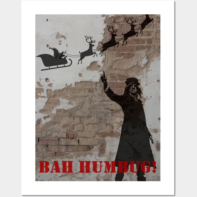 Ebenezer Scrooge, Banky Style Wall Art by Perfect Sense